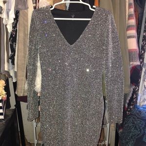 Silver Sparkle Dress